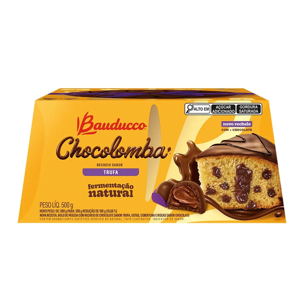 CHOCOLOMBA BAUDUCCO TRUFA 500G