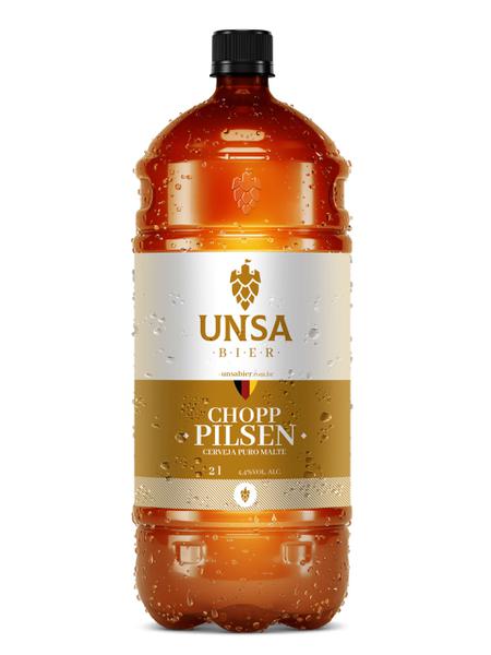 CHOPP UNSA BIER PILSEN 2LT