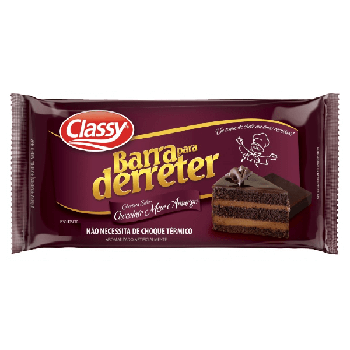 COBERTURA CLASSY P/DERRETER MEIO AMARGO 500G