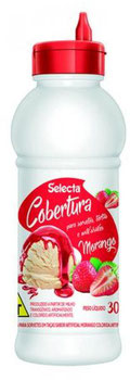 COBERTURA SELECTA MORANGO 300G