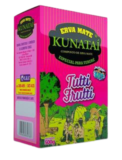 COMPOSTO ERVA MATE KUNATAI TERERE TUTTI-FRUTTI 500G