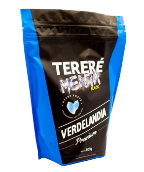 COMPOSTO ERVA MATE VERDELANDIA TERERE MENTA BLACK 500G