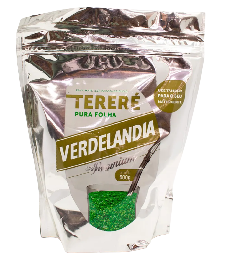COMPOSTO ERVA MATE VERDELANDIA TERERE PURA FOLHA 500G