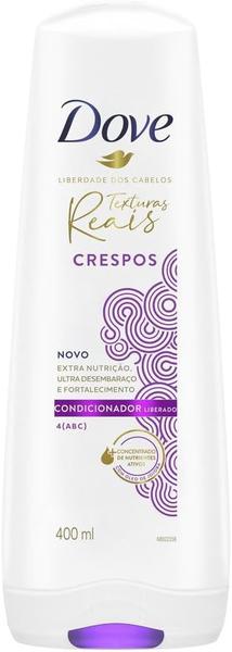 CONDICIONADOR DOVE TEXTURAS REAIS CRESPOS 400ML