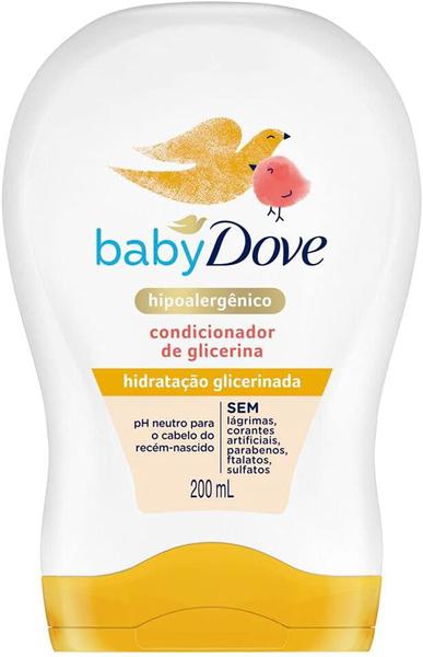 CONDICIONADOR INFANTIL DOVE BABY HIDRATACAO GLICERINADO 200ML
