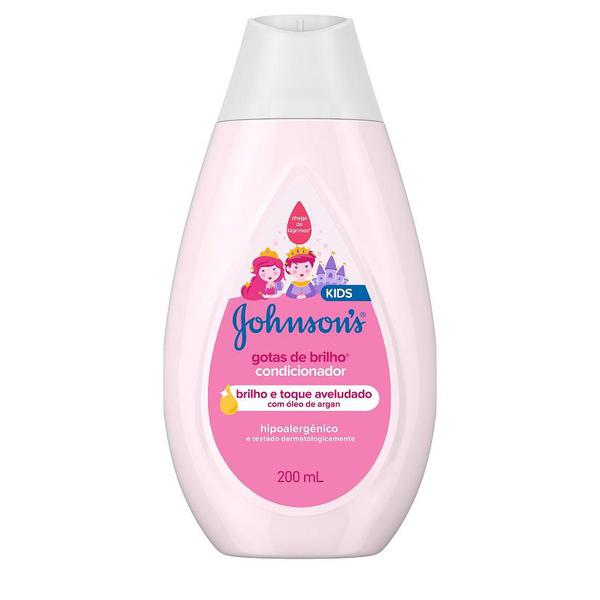 CONDICIONADOR INFANTIL JOHNSON'S BABY GOTAS DE BRILHO 200ML