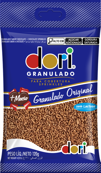 CONFEITO GRANULADO DORI CHOCOLATE 120G