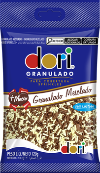 CONFEITO GRANULADO DORI MESCLADO 120G
