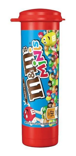 CONFETE M&M MINIS CHOCOLATE AO LEITE 30G