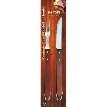 CONJUNTO MOR FACA + GARFO TRINCHANTE REF.3312