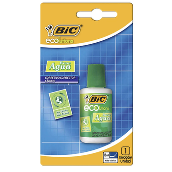CORRETIVO BIC AQUA LIQUIDO BRANCO ECOLUTIONS 18ML
