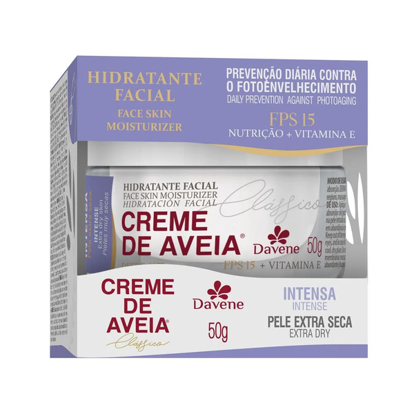 CREME AVEIA DAVENE FACIAL INTENSA 50G