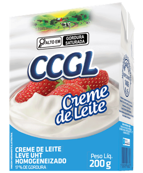 CREME DE LEITE CCGL UHT 200G