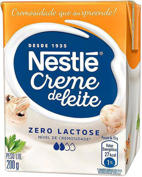 CREME DE LEITE NESTLE ZERO LACTOSE 200G