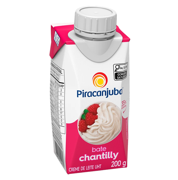 CREME DE LEITE PIRACANJUBA BATE CHANTILLY 200G