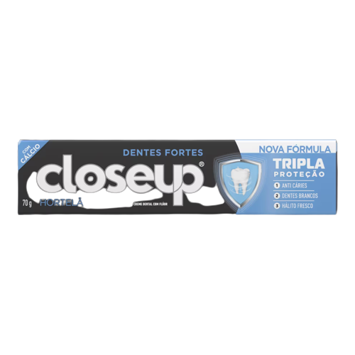 CREME DENTAL CLOSEUP TRIPLA PROTECAO HORTELA 70G
