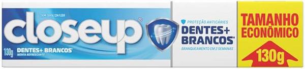 CREME DENTAL CLOSEUP DENTES MAIS BRANCOS 130G