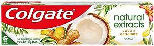 CREME DENTAL COLGATE NATURAL EXTRACTS COCO/GENGIBRE 90G