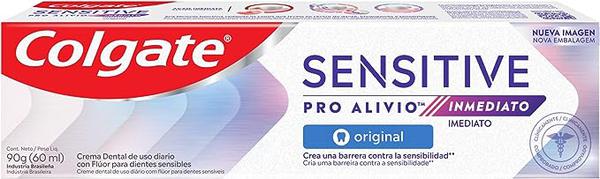 CREME DENTAL COLGATE SENSITIVE PRO ALIVIO ORIGINAL 90G