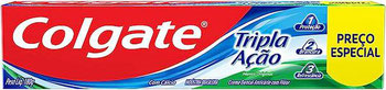 CREME DENTAL COLGATE TRIPLA ACAO MENTA ORIGINAL PRECO ESPECIAL 140G