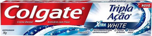 CREME DENTAL COLGATE TRIPLA ACAO XTRA WHITE 70G