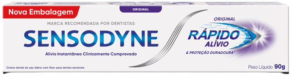 CREME DENTAL SENSODYNE RAPIDO ALIVIO 50G