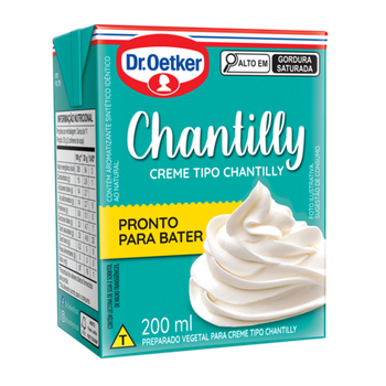 CREME DR.OETKER CHANTILLY 200ML