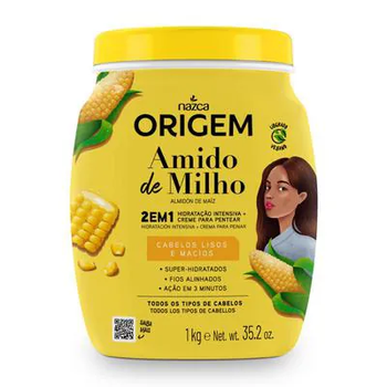 CREME HIDRATACAO INTENSIVA ORIGEM AMIDO DE MILHO 1KG