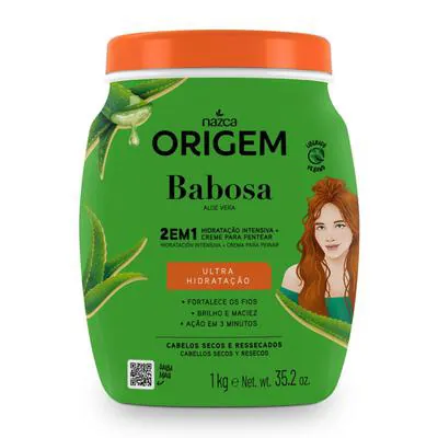 CREME HIDRATACAO INTENSIVA ORIGEM BABOSA 1KG