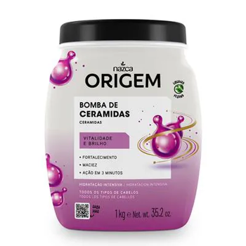 CREME HIDRATACAO INTENSIVA ORIGEM BOMBA DE CERAMIDAS 1KG