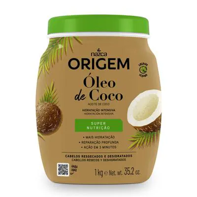 CREME HIDRATACAO INTENSIVA ORIGEM OLEO DE COCO 1KG