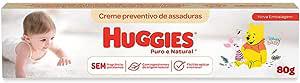 CREME HUGGIES PURO E NATURAL PREVENTIVO ASSADURAS 80G