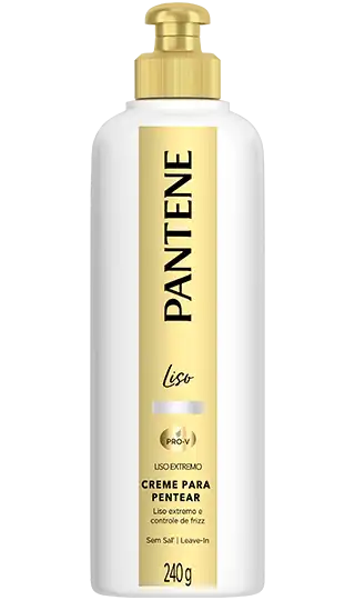 CREME PENTEAR PANTENE LISO EXTREMO 240G