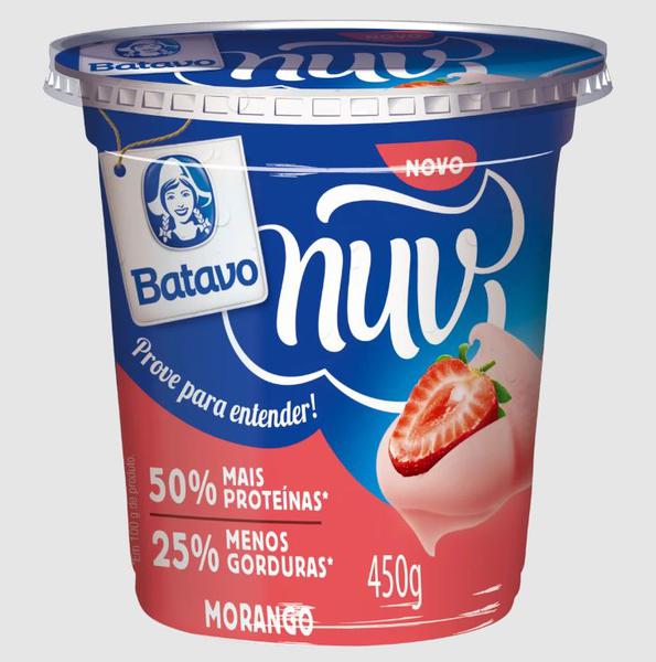 CREME QUARK BATAVO NUV 450G - MORANGO