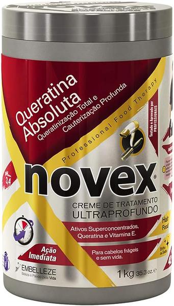 CREME TRATAMENTO NOVEX QUERATINA ABSOLUTA 1KG