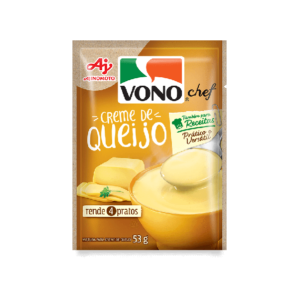 CREME VONO CHEF QUEIJO 53G