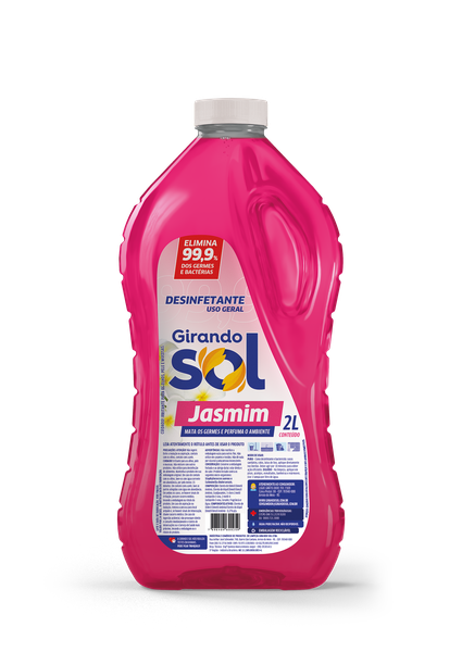DESINFETANTE GIRANDO SOL JASMIM 2LT