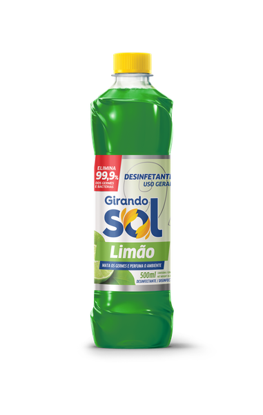 DESINFETANTE GIRANDO SOL LIMAO 500ML