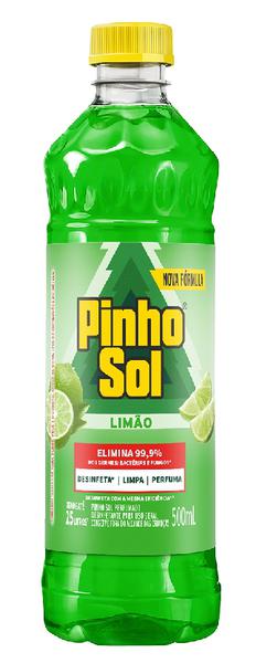 DESINFETANTE PINHO SOL LIMAO 500ML