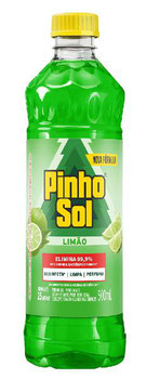 DESINFETANTE PINHO SOL LIMAO 500ML