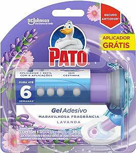 DESINFETANTE SANITARIO PATO GEL ADESIVO LAVANDA C/APLICADOR GRATIS 38G