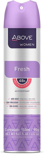 DESODORANTE ABOVE ANTITRANSPIRANTE AERO FRESH 150ML