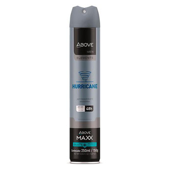 DESODORANTE ABOVE ANTITRANSPIRANTE AERO MAXX ELEMENTS HURRICANE 250ML