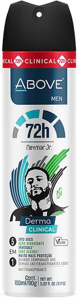 DESODORANTE ABOVE ANTITRANSPIRANTE AERO MEN NEYMAR JUNIOR 150ML