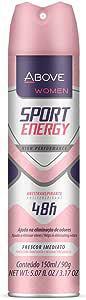 DESODORANTE ABOVE ANTITRANSPIRANTE AERO SPORT ENERGY WOMEN 150ML