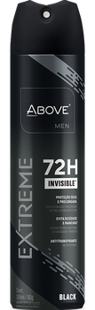 DESODORANTE ABOVE ANTITRANSPIRANTE EXTREME BLACK 72H 200ML