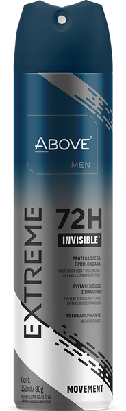 DESODORANTE ABOVE ANTITRANSPIRANTE EXTREME MOVEMENT 72H 200ML