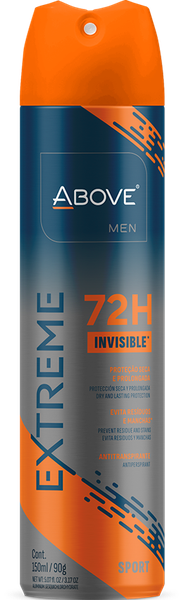DESODORANTE ABOVE ANTITRANSPIRANTE EXTREME SPORT 72H 200ML