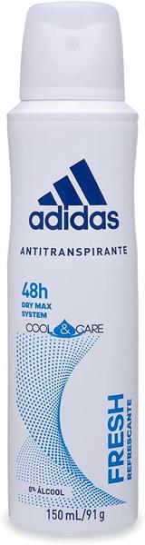 DESODORANTE ADIDAS AEROSOL FRESH COOL & CARE 48H 150ML