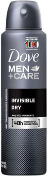 DESODORANTE DOVE AEROSOL MEN CARE INVISIBLE DRY 150ML